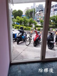 玻璃除膠後