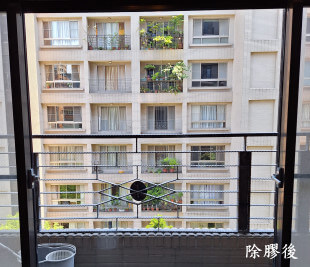 玻璃除膠後