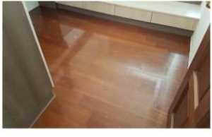 新莊住宅木質地板清潔前