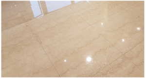 舊米黃大理石地板