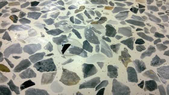 磨石子地板整體外觀示意圖