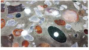 彩色瑪瑙磨石子地板